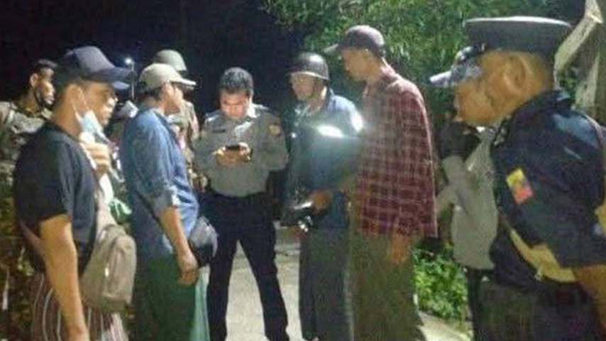 လှိုင်သာယာ ၈ ရပ်ကွက် အုပ်ချုပ်ရေးမှူးရုံး လက်ပစ်ဗုံးဖြင့် ပစ်ခတ်တိုက်ခိုက်ခံရ