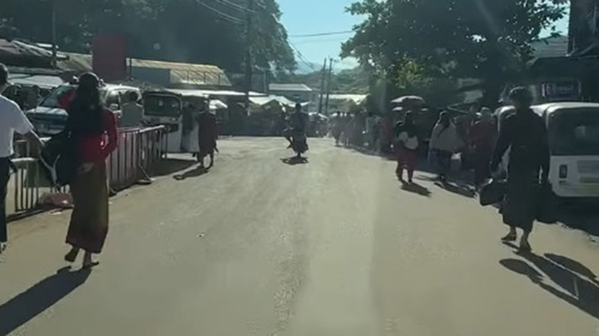 ကျိုက်ထိုတွင် ၁၃/ မှတ်ပုံတင် ကိုင်ဆောင်သူ ၂၀၀ နီးပါး ဖမ်းဆီးထား