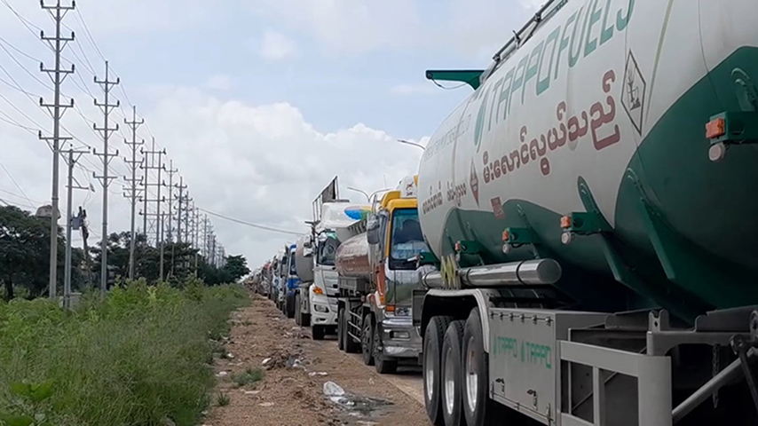 ရန်ကုန်တွင် ဒီဇယ်စျေး ၁ လီတာ  ကျပ် ၃,၀၀၀ အောက်ပြန်ရောက်