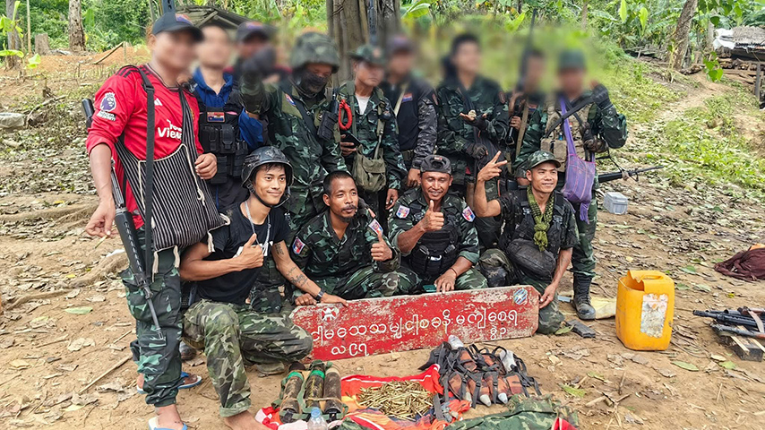 KTLA စခန်းငယ်တခုကို စစ်ကောင်စီတပ်က ဒရုန်းဖြင့်တိုက်ခိုက်