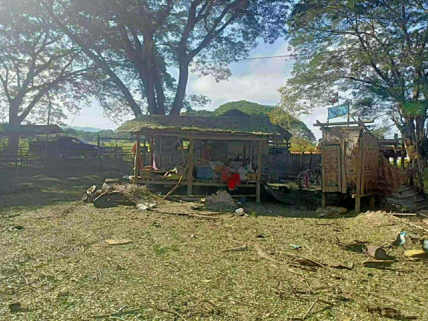 မိုးမိတ်မြို့နယ်၌ စစ်တပ် ဗုံးကြဲမှုကြောင့် ဒေသခံ ၁၁ ဦး သေဆုံး