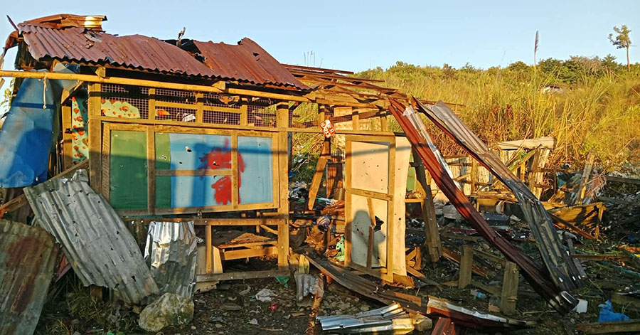 ဖားကန့်တွင် စစ်တပ်ဗုံးကြဲမှုကြောင့် မိသားစုဝင် ၃ ဦး သေဆုံး