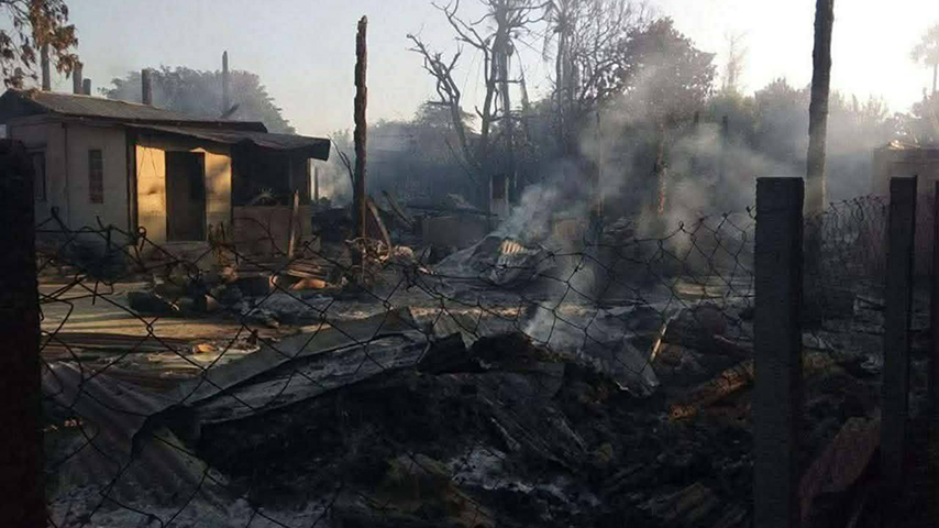 ချောင်းဦးမြို့နယ် ကျီကုန်းရွာ၌ တိုက်ပွဲဖြစ်
