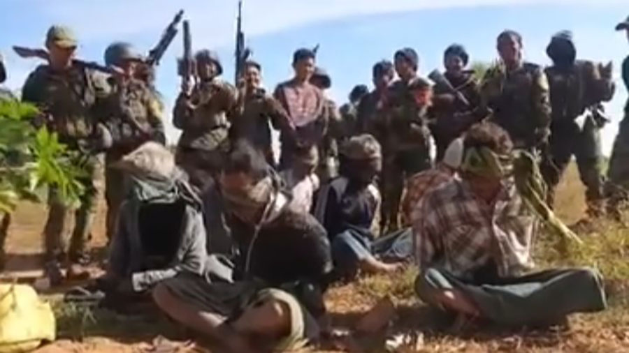 အရာတော်တွင် ရိက္ခာသယ်လာသည့် ပျူစောထီးများ ပစ်ခတ်ခံရပြီး ၂ ဦးသေ၊ ၈ ဦးဖမ်းမိ