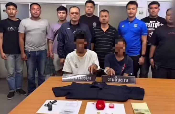 ထိုင်းတွင် မြန်မာအချင်းချင်း ရွှေဆွဲကြိုးလုယက်မှုဖြင့် လင်မယား ၂ ဦး ဖမ်းဆီးခံရ  