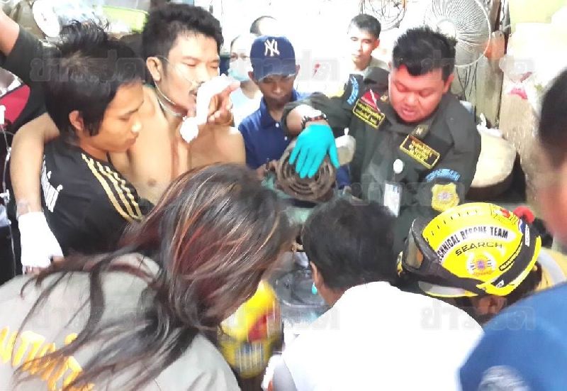 ထိုင္းေရာက္ျမန္မာအလုပ္သမား ၁ ဦး အသားႀကိတ္စက္ညႇပ္မိ