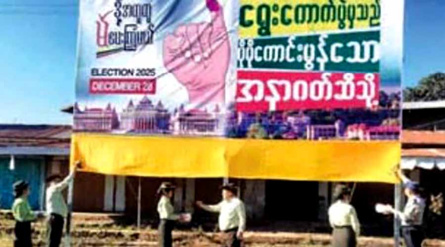 ရွေးကောက်ပွဲဝင်မည့်သူများကို အရေးယူမည်ဟု တော်လှန်ရေးအဖွဲ့ သတိပေး