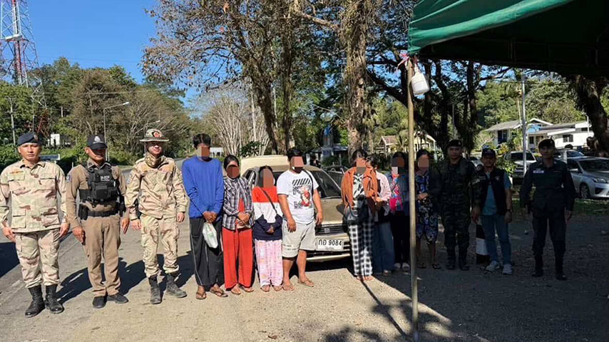 ထိုင်းတွင် ကလေးများအပါအဝင် တရားမဝင် မြန်မာ ၈၀ နီးပါး ဖမ်းဆီးခံရ 