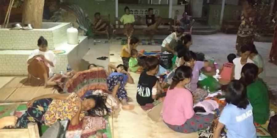 တနှစ်ကျော်ကြာ တိမ်းရှောင်နေရသည့် ဗန်းမော်စစ်ရှောင်ပြည်သူများ ပိုမိုခက်ခဲလာ