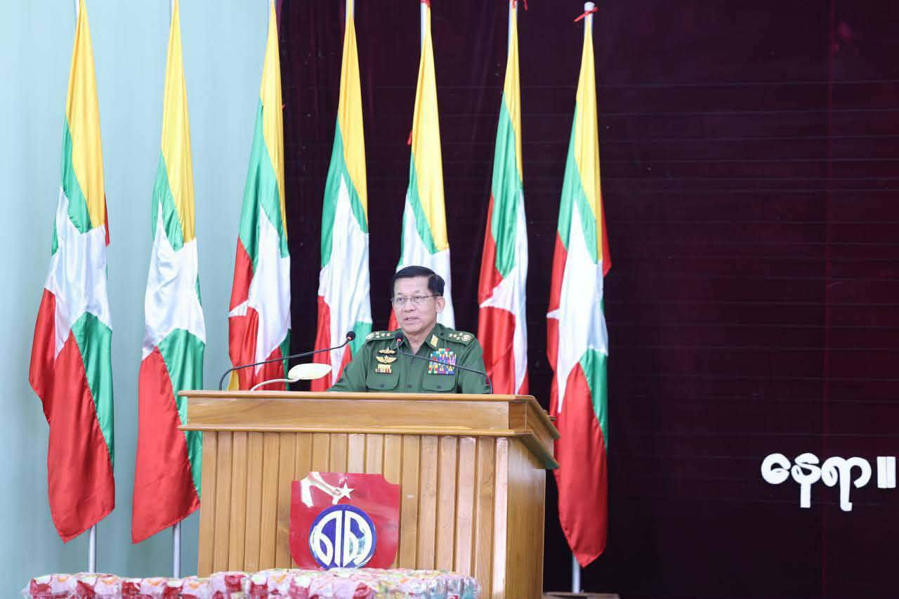 မကွေးလေတပ်နှင့် တောင်ငူလေတပ်ကို စစ်အင်အားတိုးပေးမည်ဟု စစ်ခေါင်းဆောင်ပြော