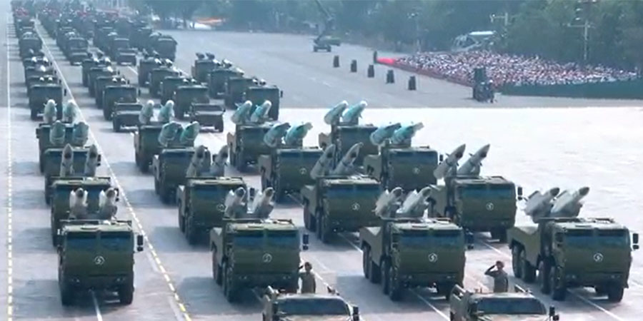 တရုတ်က တိုက်ချင်းပစ် ICBM ဒုံးကျည် ၁၀၀ ကျော် အသင့်တပ်ဆင်ထား