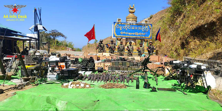 ပန်းတောင်းစစ်မျက်နှာ၌ စစ်ကောင်စီတပ် အထိနာပြီး အင်အားပြုန်းတီးနေ