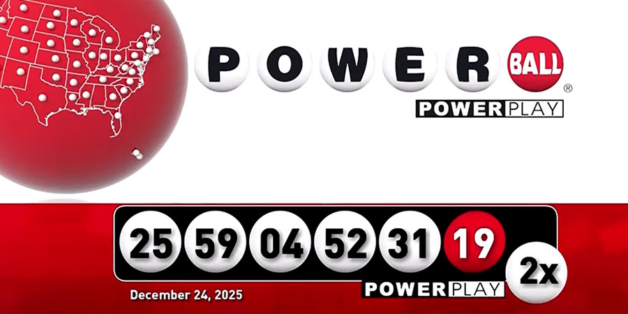 ဒေါ်လာ သန်း ၁,၈၀၀ Powerball ထီဆုကြီး အာကင်ဆောပြည်နယ်မှ ဆွတ်ခူး