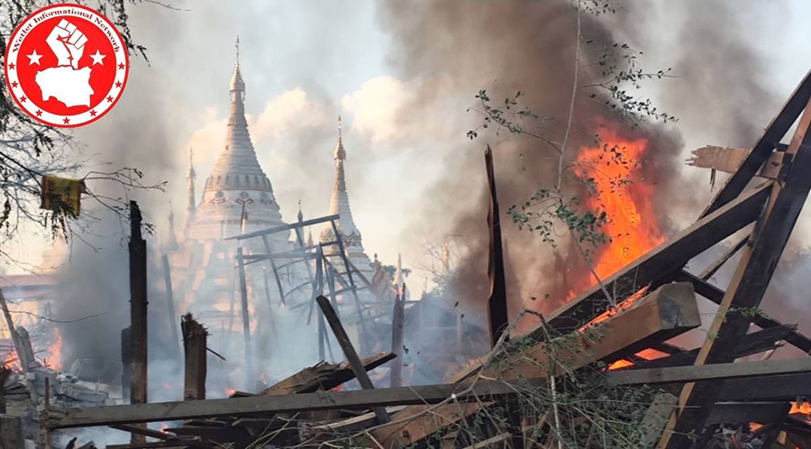 စစ်ကိုင်းတိုင်းတွင် ဒီဇင်ဘာလအတွင်း စစ်တပ်ပစ်ခတ်မှုကြောင့် ၈၇ ဦးသေဆုံး