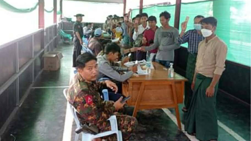 ဘားအံမှ ကျိုက်ထိုအထိ စစ်ကောင်စီတပ်က လုံခြုံရေးပိုမို တင်းကျပ်