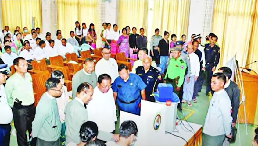 စစ်တပ်ရွေးကောက်ပွဲက ထွက်ပေါ်လာမည့်လွှတ်တော်များ တရားမဝင်ဟု BLC ကြေညာ