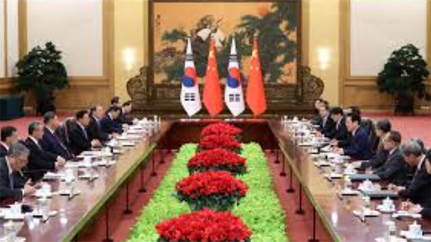 တရုတ်နှင့် တောင်ကိုရီးယားကုမ္ပဏီများ သဘောတူညီချက် ၉ ခု လက်မှတ်ရေးထိုး