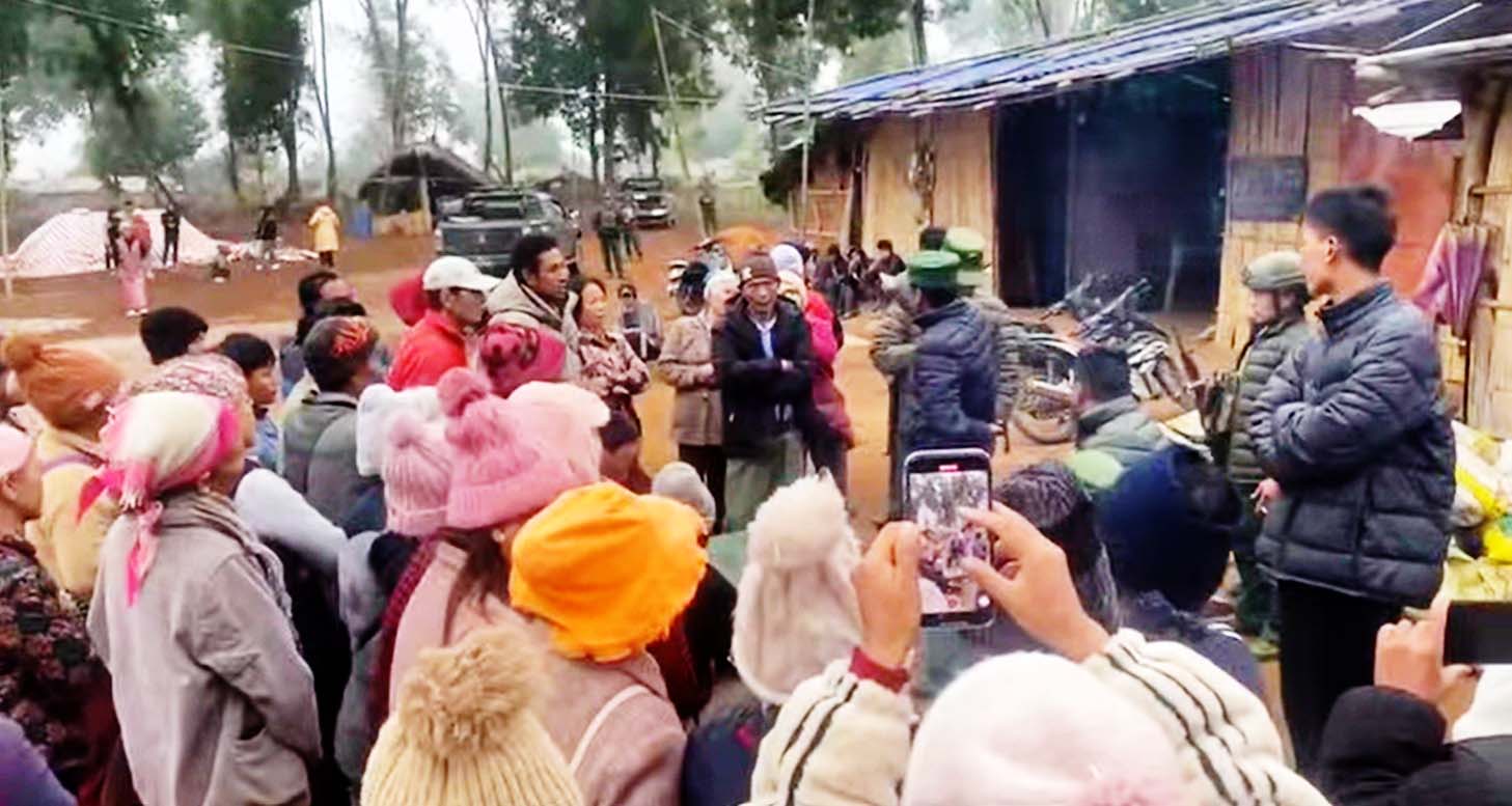 နမ့်အွမ်ရွာတွင် နွားခြံများ ဖျက်ဆီးသည့်ကိစ္စ MNDAA နှင့် ဒေသခံများ ပြဿနာဖြစ်ပွား