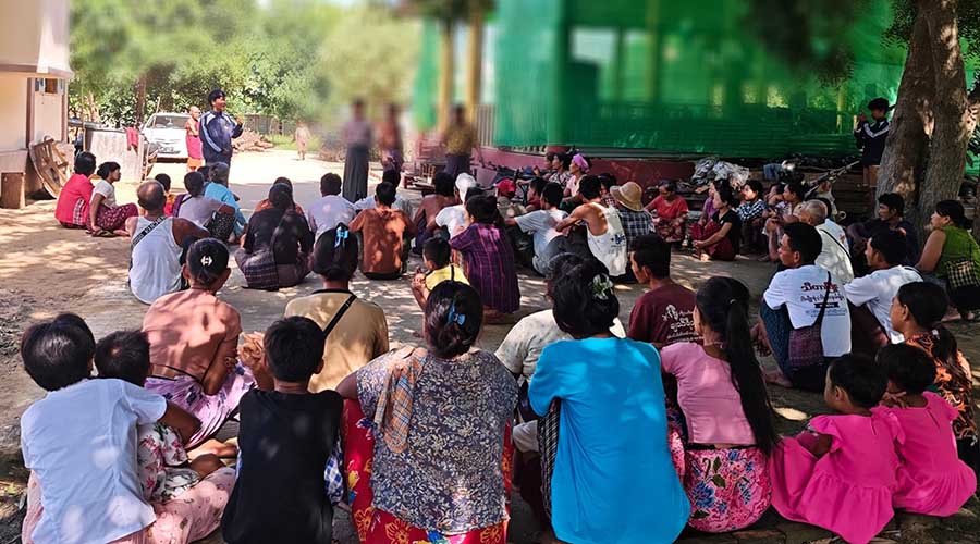ဝက်လက်တွင် စစ်ကောင်စီစစ်ကြောင်းက အမျိုးသမီး ၄ ဦးကို အဓမ္မပြုကျင့်