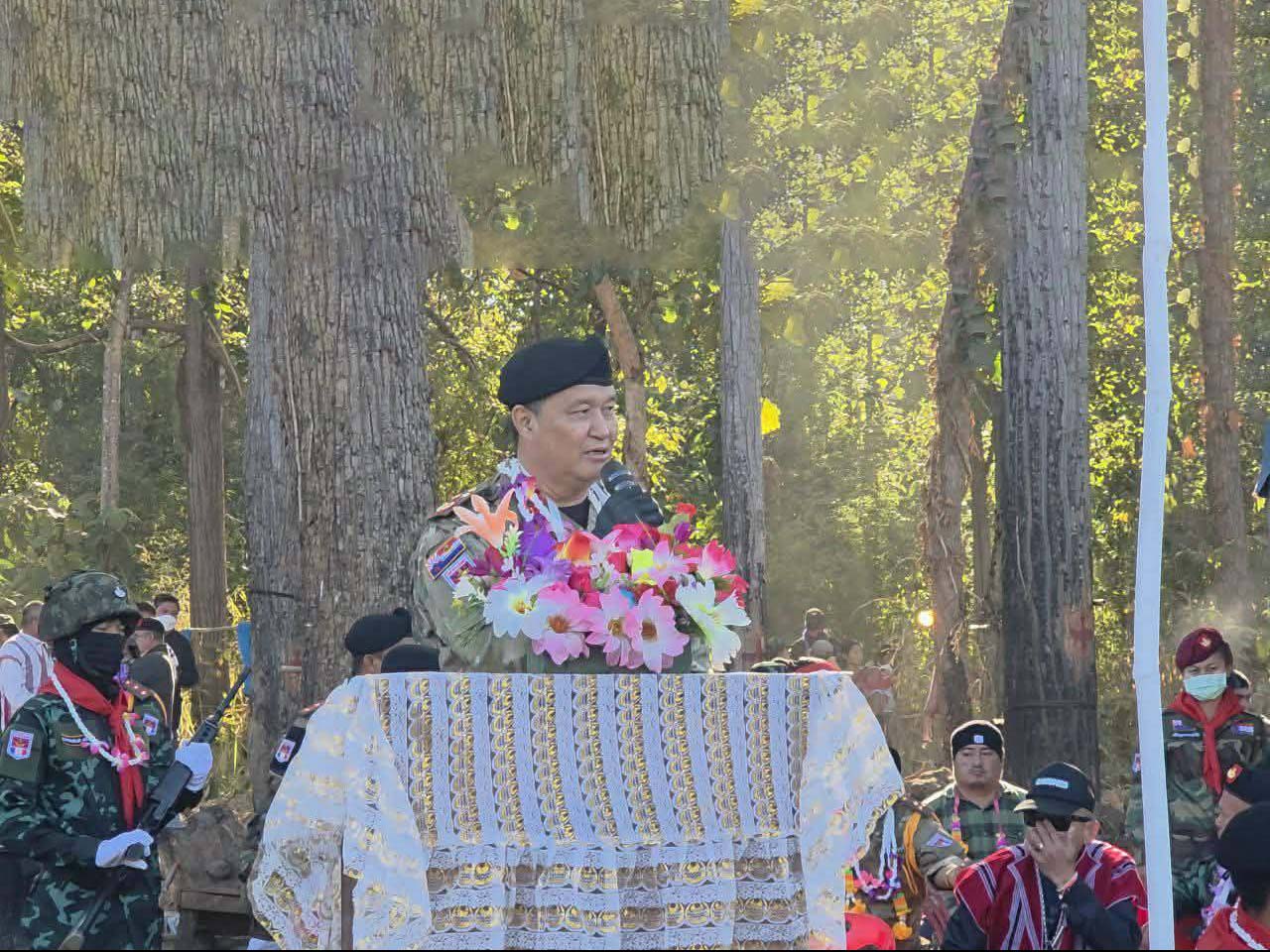 ကော်သူးလေနိုင်ငံသစ် ကြေညာ၊ သမ္မတအဖြစ် ဗိုလ်ချုပ်စောနယ်ဒါးမြ တာဝန်ယူ