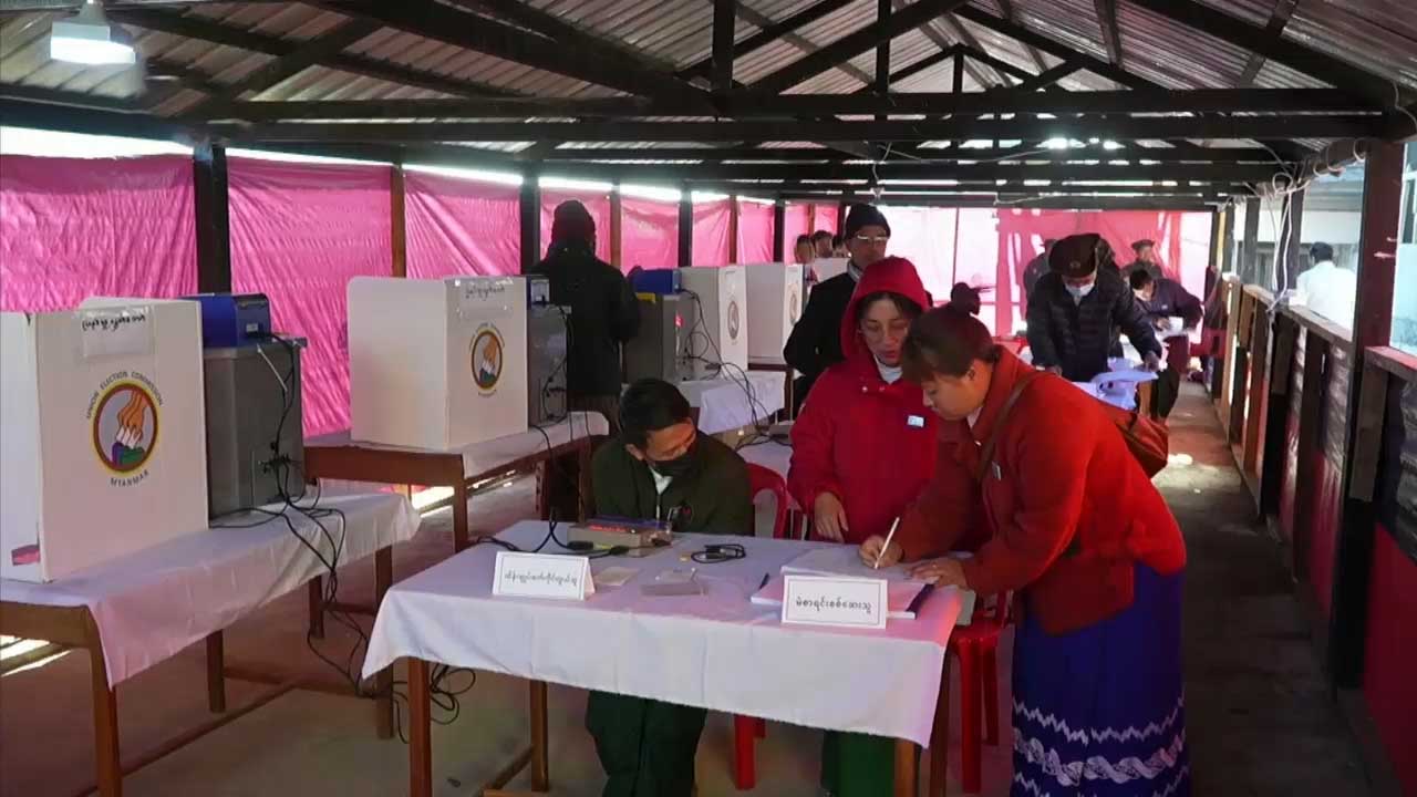 စစ်တပ် ရွေးကောက်ပွဲကို ချင်းပြည်နယ်က ပြည်သူ ၈၀ ရာခိုင်နှုန်းကျော် မဲမပေး 