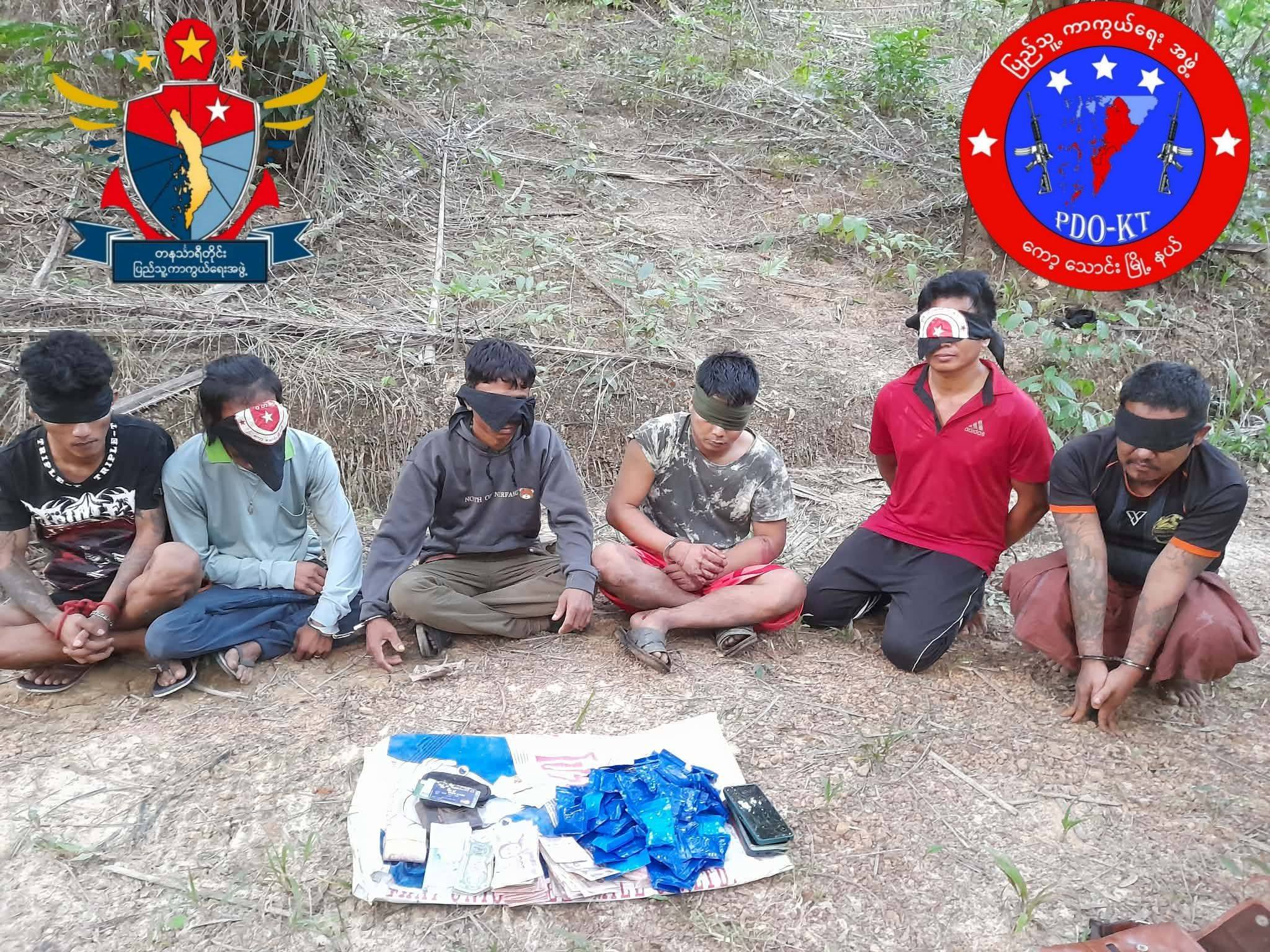မူးယစ်ဆေးဝါး ရောင်းဝယ်သူ ၆ ဦးကို ကော့သောင်း ပကဖ ဖမ်းဆီး