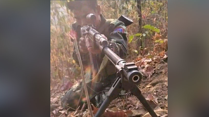 ကျောက်ဖြူတိုက်ပွဲ၌ စစ်ကောင်စီတပ် အကျအဆုံးများပြီးဆုတ်ခွာနေ