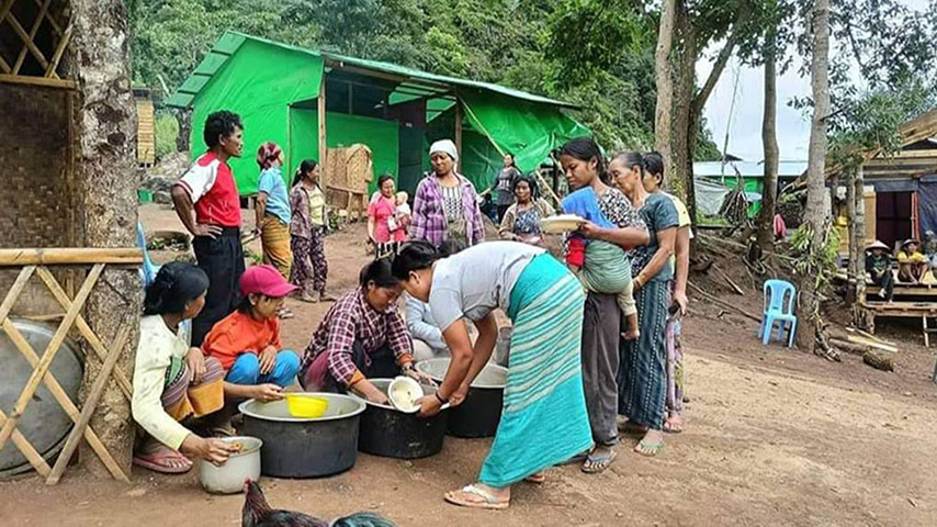 ကရင်နီ စစ်ရှောင်ရှိသည့်နေရာများ၌ မြေအရောင်းအဝယ်ဖြစ်ပြီး ဈေးအဆမတန်တက်