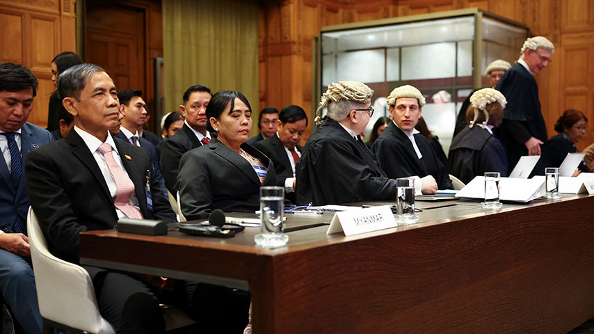 ရိုဟင်ဂျာများအပေါ်  စစ်တပ်က စော်ကားနှိမ့်ချပြောဆိုပြီး တိုက်ခိုက်ခဲ့ဟု  ICJ ၌ ဂမ်ဘီယာလျှောက်ထား 