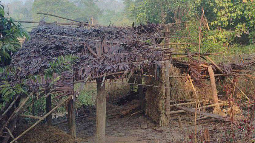 စစ်ကောင်စီ လက်နက်ကြီးကျည်မှန်ပြီး ကျောက်ဖြူတွင် စစ်ရှောင်လင်မယား ၂ ဦးသေဆုံး