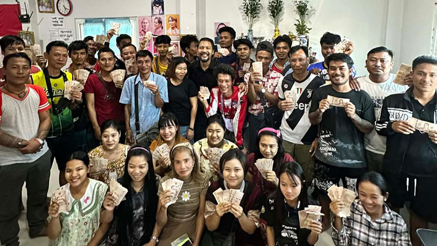 မဲဆောက်တွင် အလုပ်ဖြုတ်ခံရသည့် မြန်မာလုပ်သား ၄၀ ကျော် ဘတ် ၃ သန်း နစ်နာကြေးရရှိ