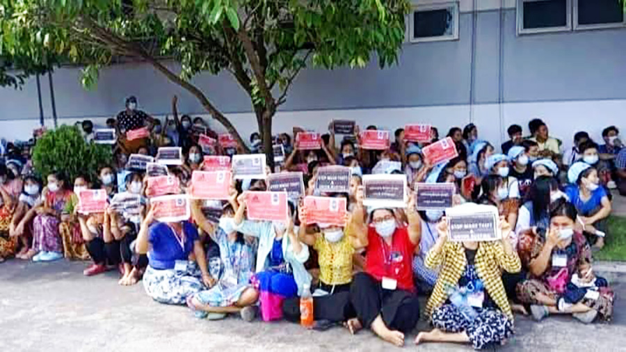 အာဏာသိမ်းကာလအတွင်း နိုင်ငံတကာ ကုန်အမှတ်တံဆိပ်များက တာဝန်မဲ့စီးပွားရှာမှု ဆိုးရွားစွာ အသုံးပြုနေ