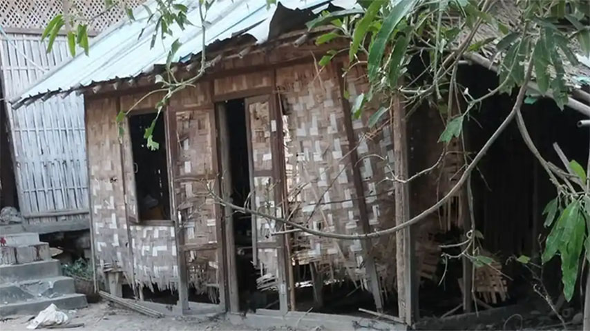 ဆိပ်ဖြူမြို့နယ်ကို စစ်တပ်က စက်တပ်လေထီးဖြင့် ဗုံးကြဲ၊ အမျိုးသမီး ၁ ဦး ပြင်းထန်ဒဏ်ရာရ 