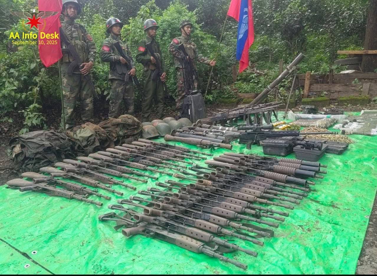 ကျောက်ဖြူတွင် တိုက်ပွဲပြင်းထန်နေပြီး စစ်သား ၁၀ ဦးထက်မနည်း သေဆုံး
