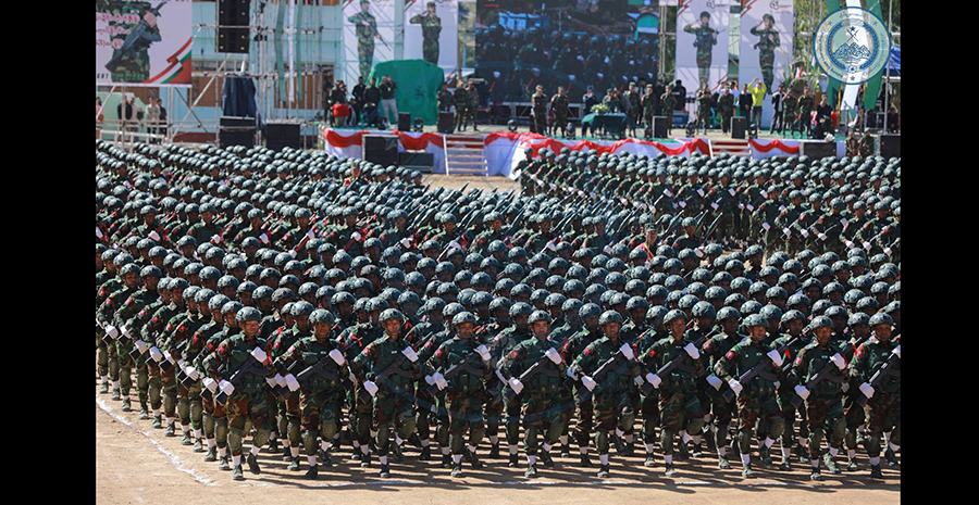 တအာင်းအမျိုးသားတော်လှန်ရေးနေ့ အထိမ်းအမှတ် လွတ်ငြိမ်းချမ်းသာခွင့် ပေးအပ်
