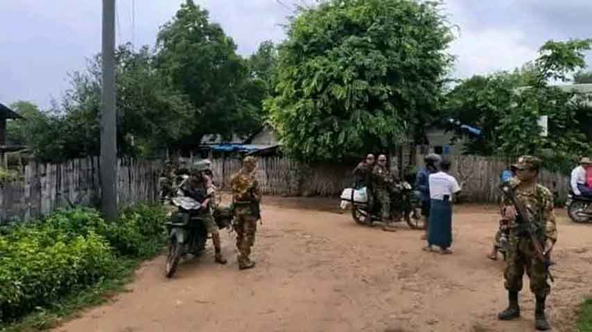 မလှိုင်တွင် ရွေးကောက်ပွဲအတွက် စစ်တပ်က ကားများကိုချောဆွဲ၊ စစ်ကြောင်းထိုး