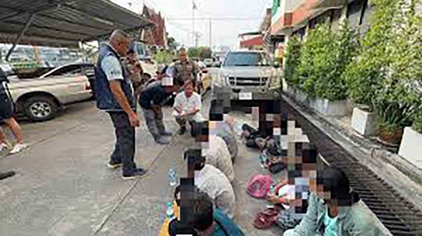 အယုဒ္ဓယ၌ မြန်မာများနေထိုင်သည့်အိမ်များကို ထိုင်းအာဏာပိုင်များဝင်ရောက် စစ်ဆေးဖမ်းဆီး