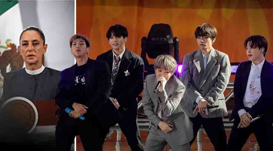 BTS ရှိုးပွဲ အရေအတွက်တိုးပေးရန် မက္ကဆီကိုသမ္မတ တောင်းဆို