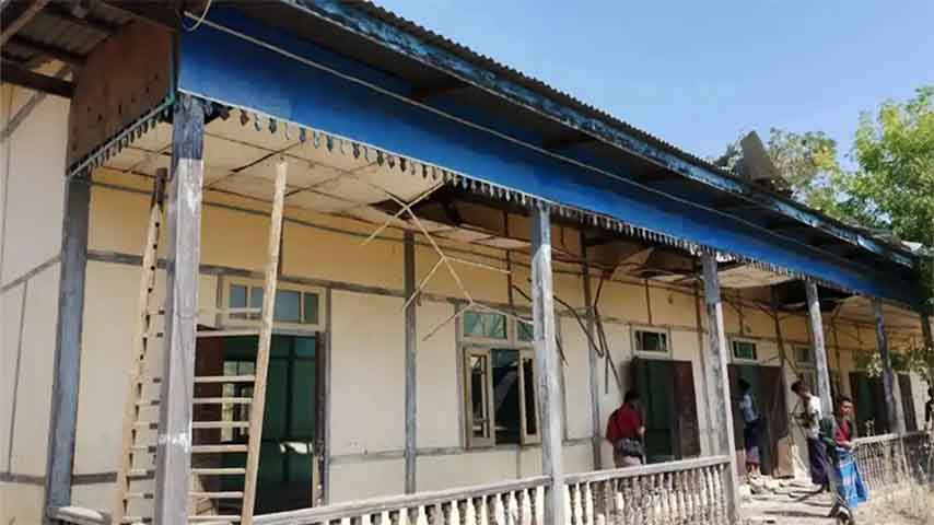 ဆိပ်ဖြူတွင် စစ်တပ်က လေကြောင်းတိုက်ခိုက်ပြီး လူနေအိမ်များ မီးရှို့ဖျက်ဆီး