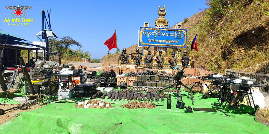 ပွိုင့်- ၆၆၆ စခန်း သိမ်းပိုက်ခံရပြီးနောက် စစ်ကောင်စီ လေကြောင်းအပြင်းအထန်တိုက်ခိုက်