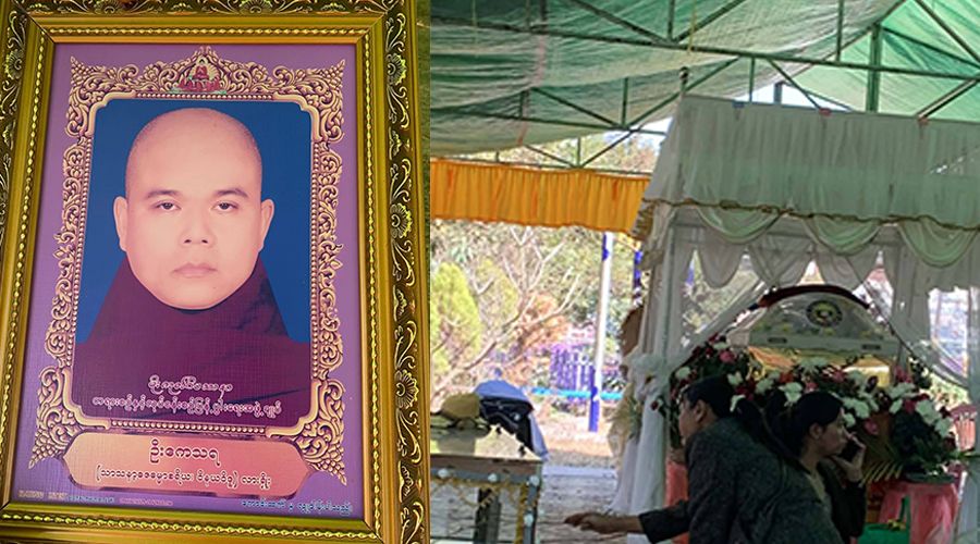 လားရှိုး၌ ဆရာတော် ၁ ပါး လုပ်ကြံသတ်ဖြတ်ခံရမှု သံသယရှိသူများကို စစ်ဆေးနေ