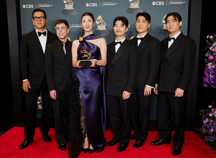 ‘KPop Demon Hunters’ အဆိုတော်များ K-pop Grammy ဆု ပထမဆုံးရရှိ