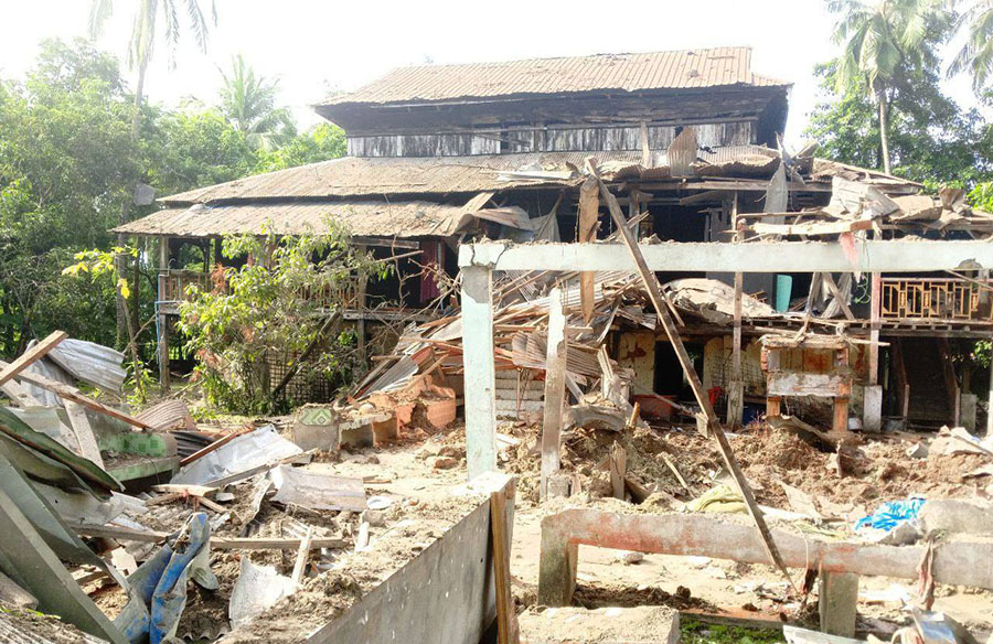 ရခိုင်တွင် တလအတွင်း စစ်တပ်တိုက်ခိုက်မှုကြောင့် ပြည်သူ ၇၀ နီးပါး ထိခိုက်သေဆုံး