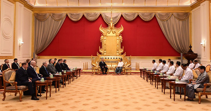 ရုရှား-စစ်ကောင်စီ စစ်ရေးပူးပေါင်းဆောင်ရွက်ရန် လက်မှတ်ထိုး 