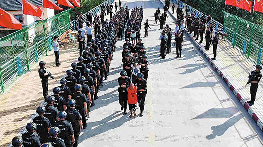မြန်မာကျားဖြန့်ကနေ တရုတ်ကိုပြန်ပို့ခံရသူ တနှစ်တွင်း ၁၁,၀၀၀ ရှိ 