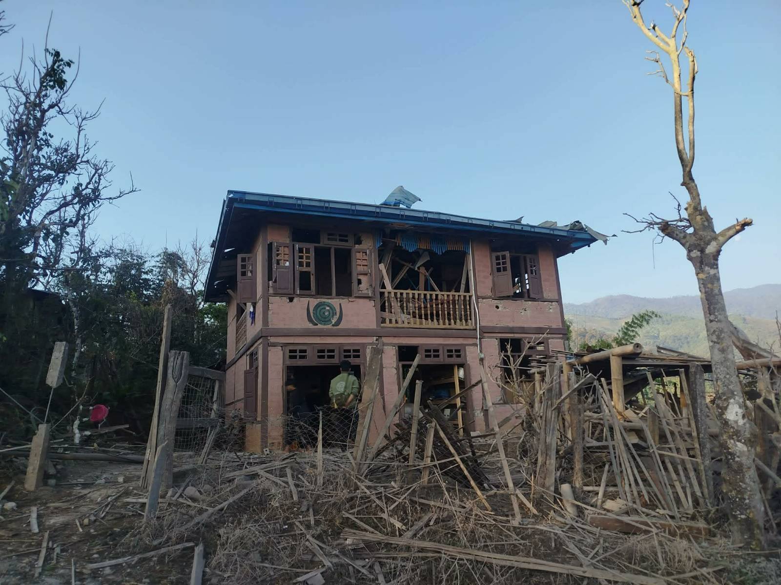 မော်ချီးတွင် စစ်တပ် ဗုံးကြဲတိုက်ခိုက်မှုကြောင့် အဘွားအို ၁ ဦး သေဆုံး