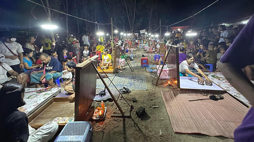 မြဝတီတွင် လောင်းကစားဝိုင်း စီးနင်းခံရပြီး လူ ၂၀ ထက်မနည်း ဖမ်းဆီးခံရ