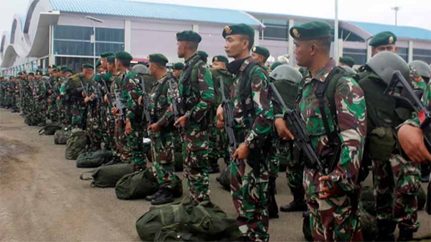 ဂါဇာကို အင်ဒိုနီးရှား စစ်သား ၈,၀၀၀ ခန့် စေလွှတ်မည်