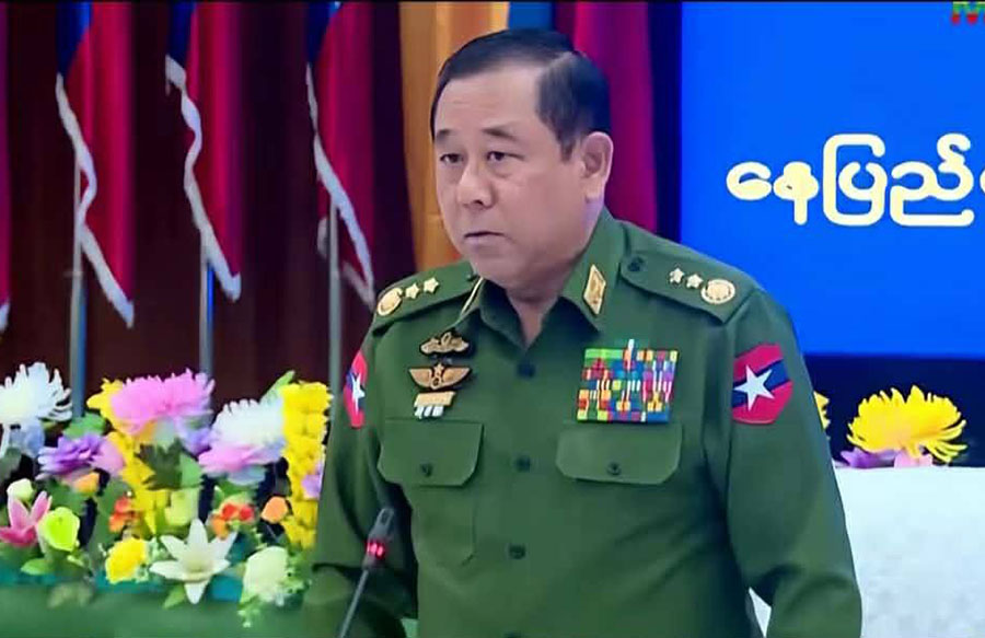 ဒုဗိုလ်ချုပ်ကြီးထွန်းထွန်းနောင်ကို အဂတိပုဒ်မများဖြင့် စစ်ဆေးနေ