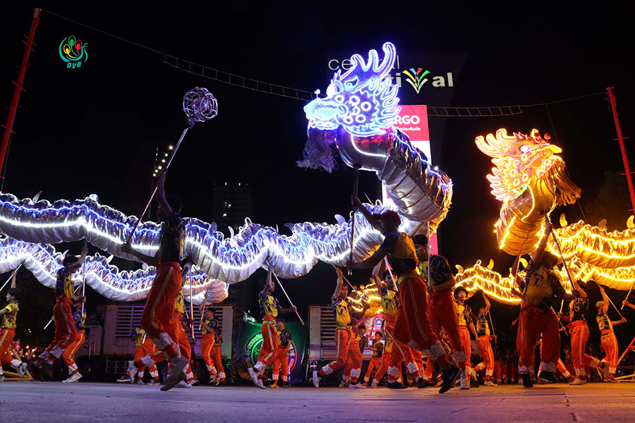 တရုတ်နှစ်သစ်ကူးကို ကြိုဆိုသည့်ပွဲ ချင်းမိုင်တွင်ကျင်းပ (ဓာတ်ပုံ) 